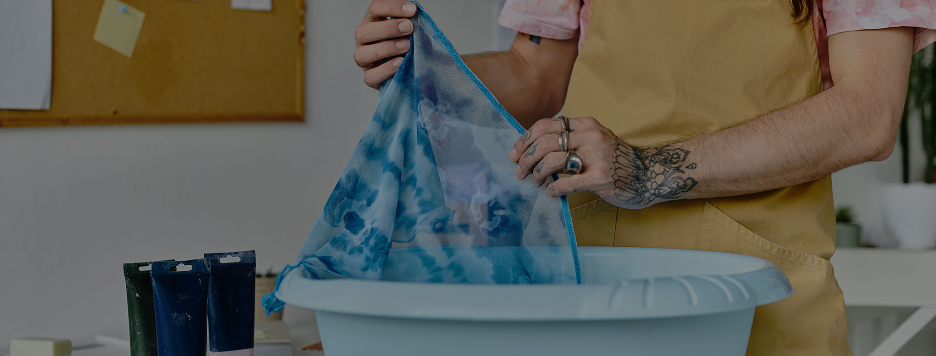 Atelier teinture à Toulouse